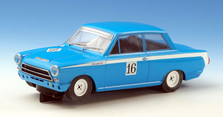 SCALEXTRIC Ford Lotus Cortina - light blue